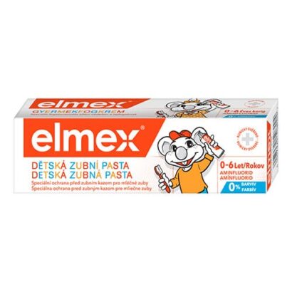Elmex Kids 0–6 - Objem: 50 ml - detská zubná pasta