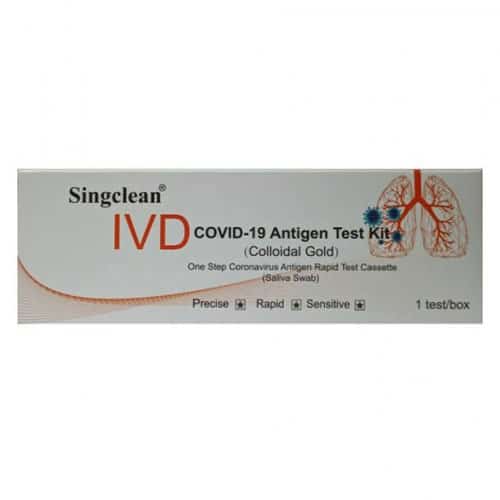 Antigénový test SINGCLEAN IVD COVID-19 zo slín